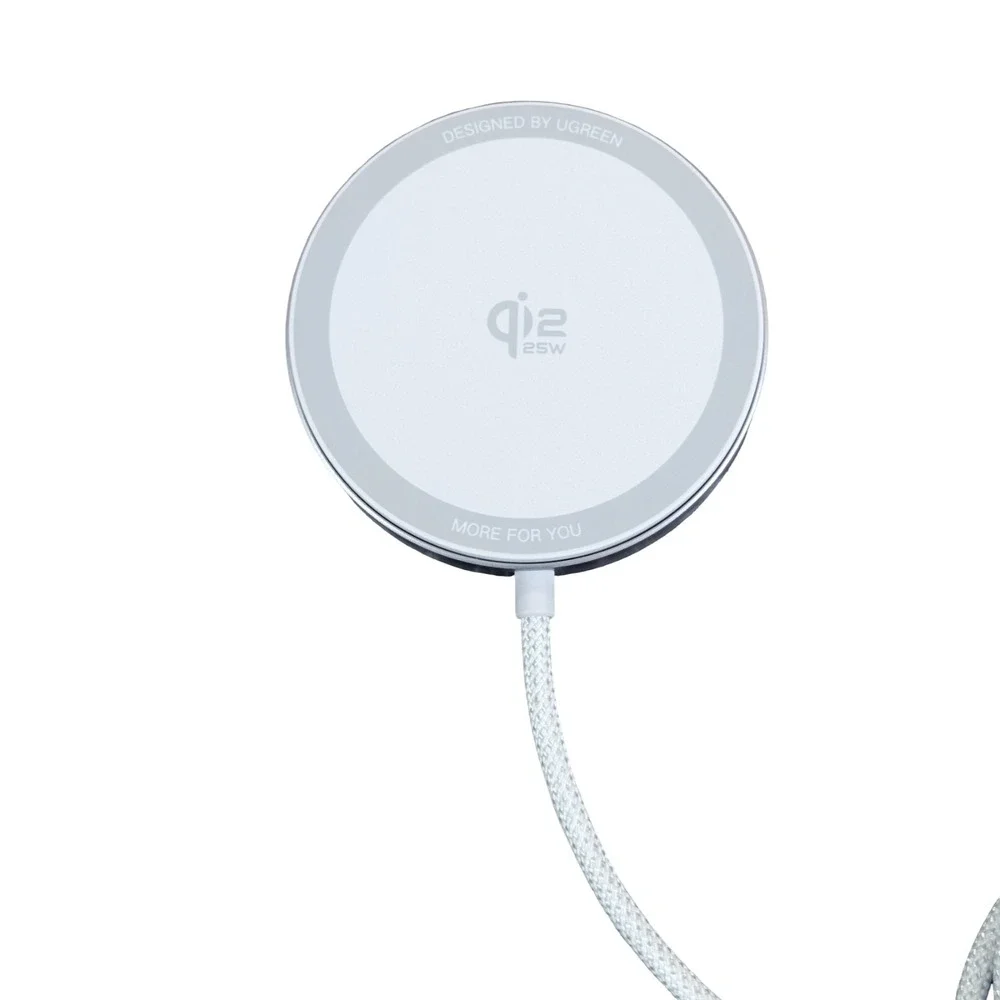 Nn5O UGREEN Magflow Qi2.2 25W‎ Wireless Charger Magsafe Compatible Charging Pad